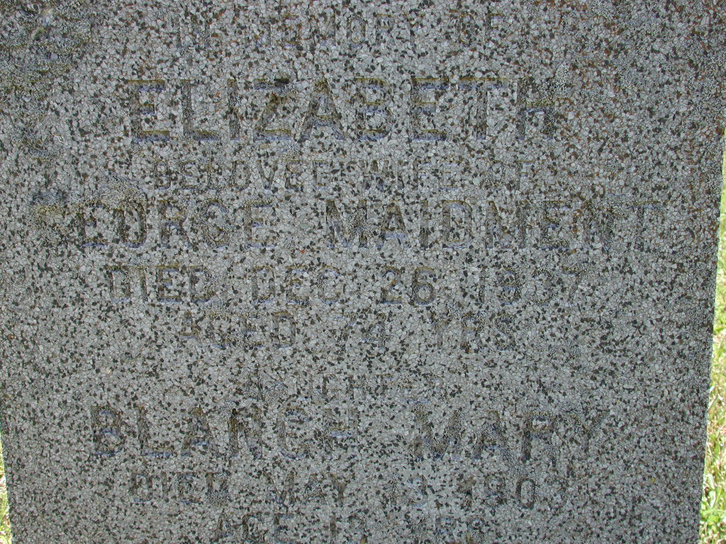 Headstone